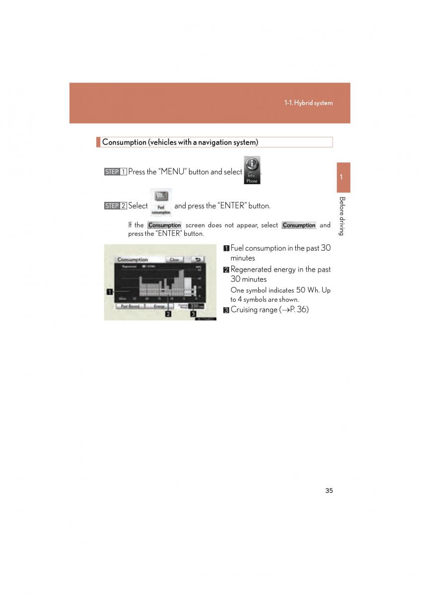 Lexus HS owners manual / page 37