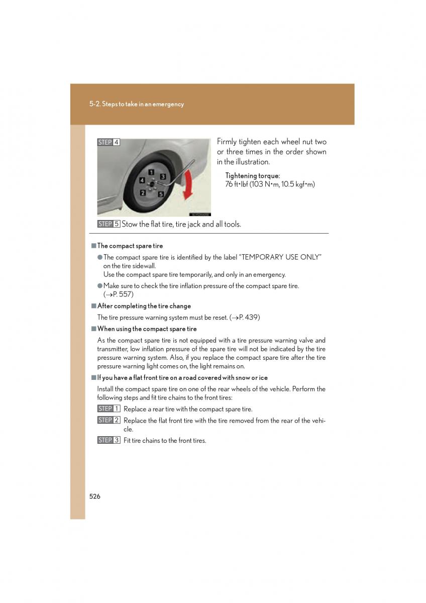 Lexus HS owners manual / page 528