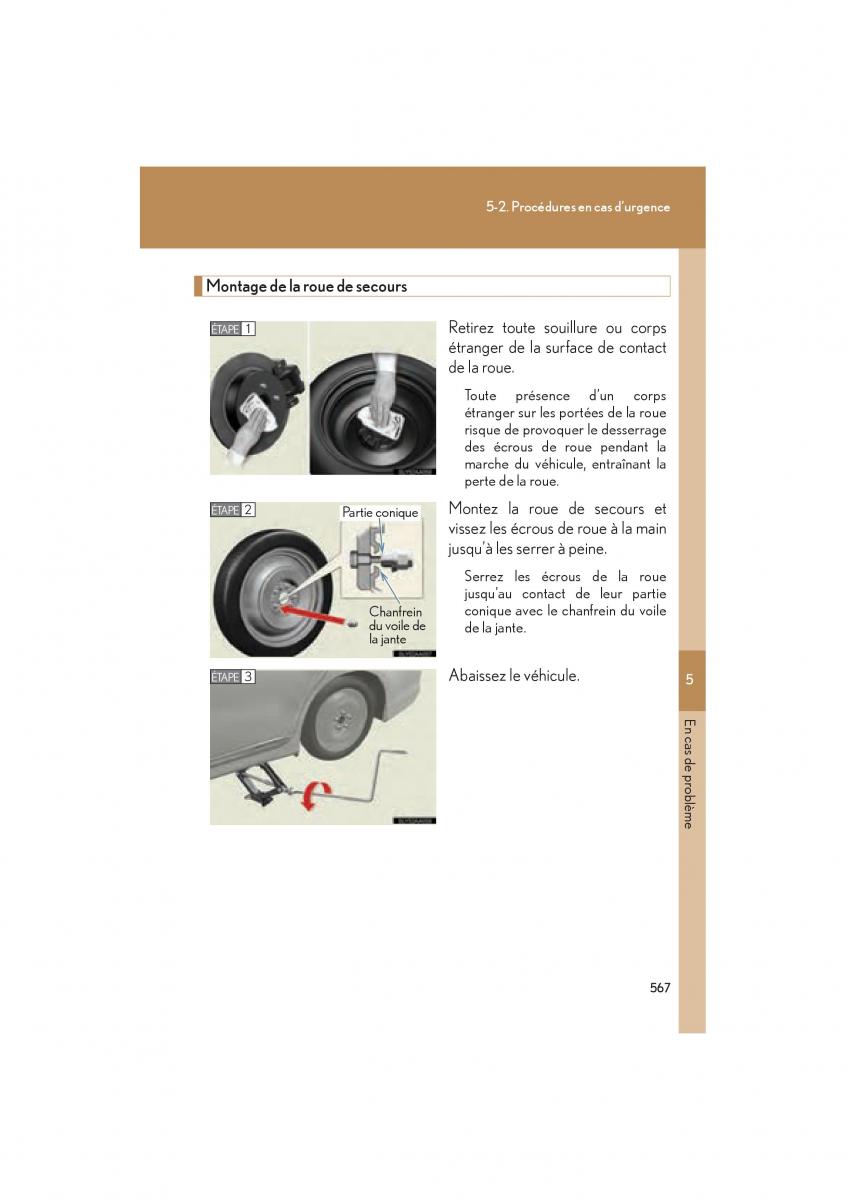 Lexus HS manuel du proprietaire / page 569