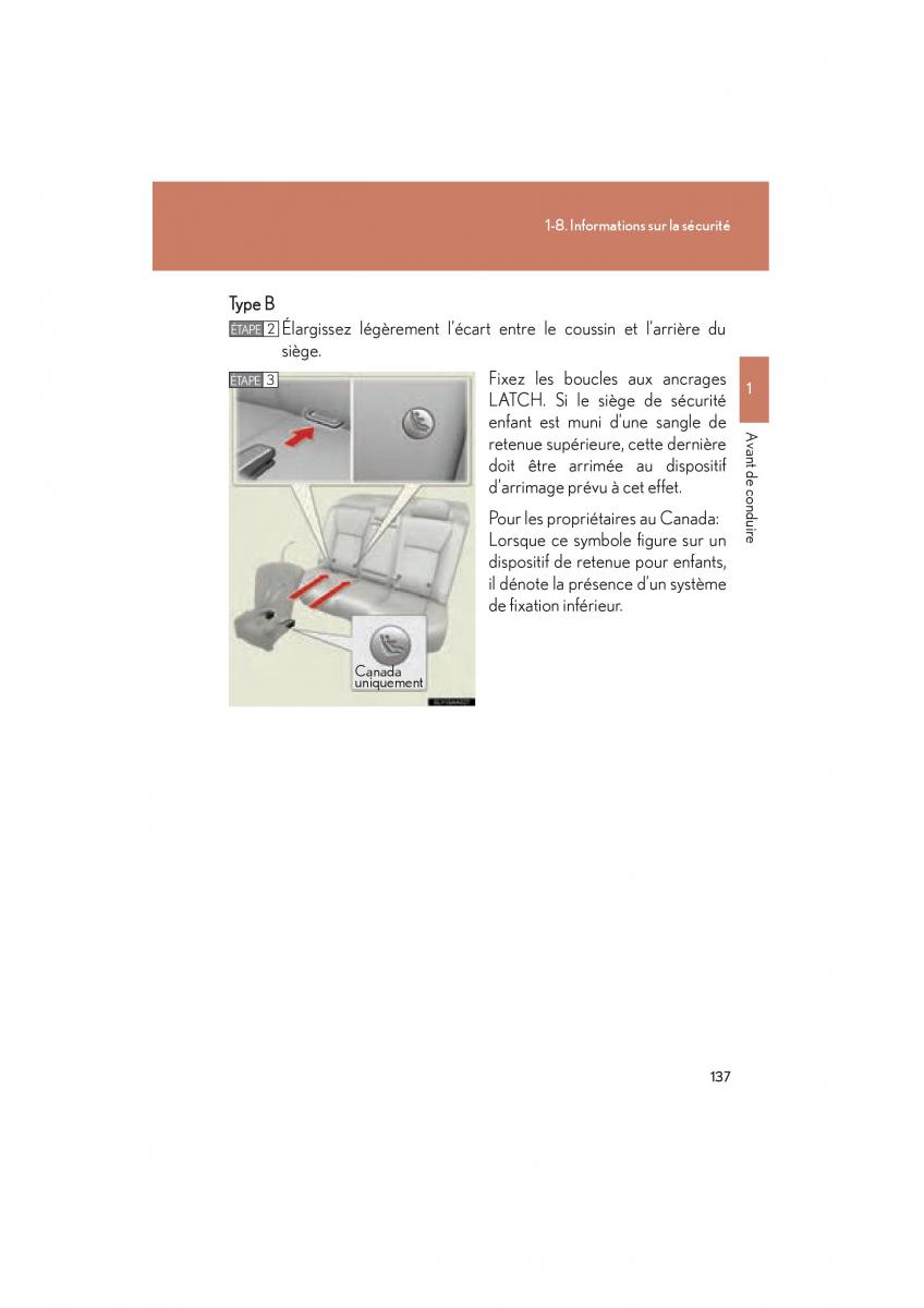 Lexus HS manuel du proprietaire / page 139