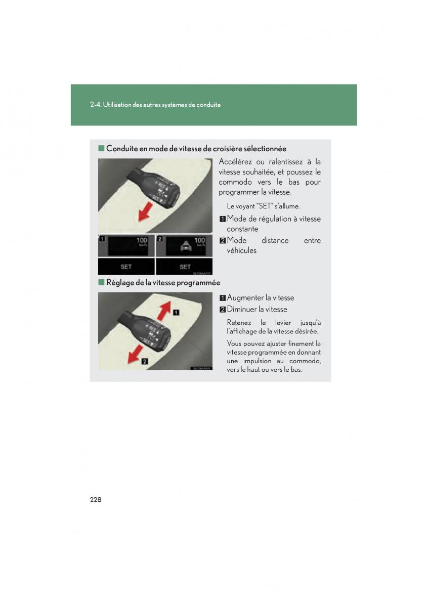 Lexus HS manuel du proprietaire / page 230