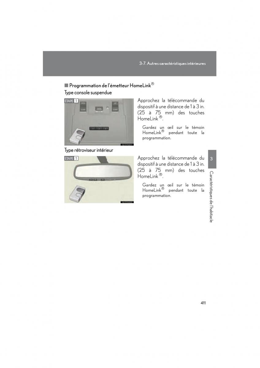 Lexus HS manuel du proprietaire / page 413