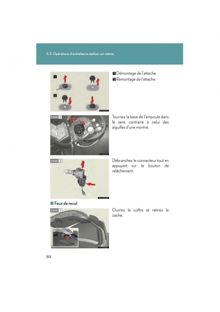 Lexus HS manuel du proprietaire / page 514