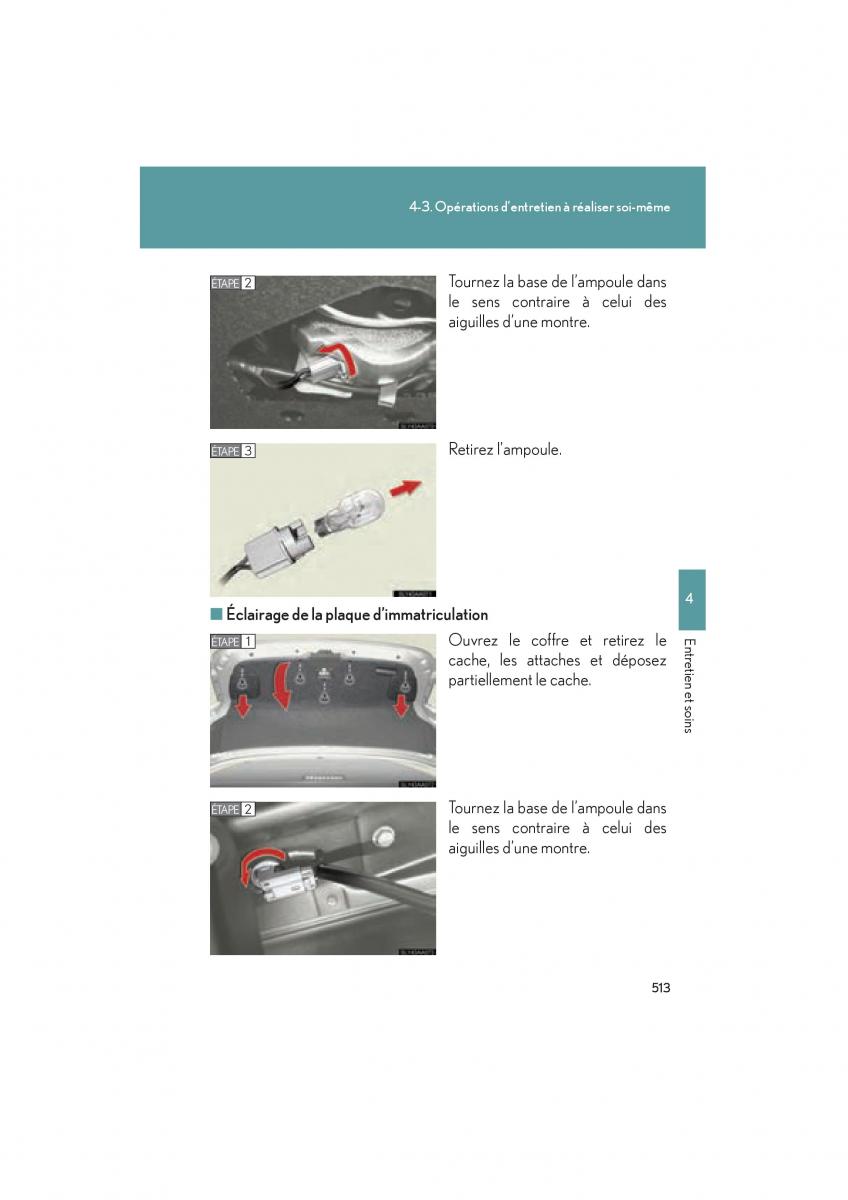 Lexus HS manuel du proprietaire / page 515