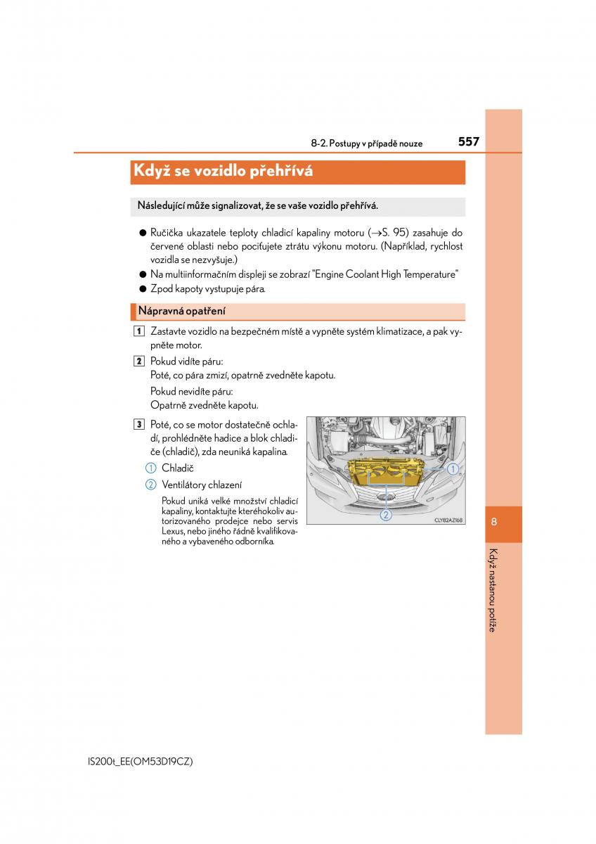 Lexus IS200t III 3 navod k obsludze / page 557