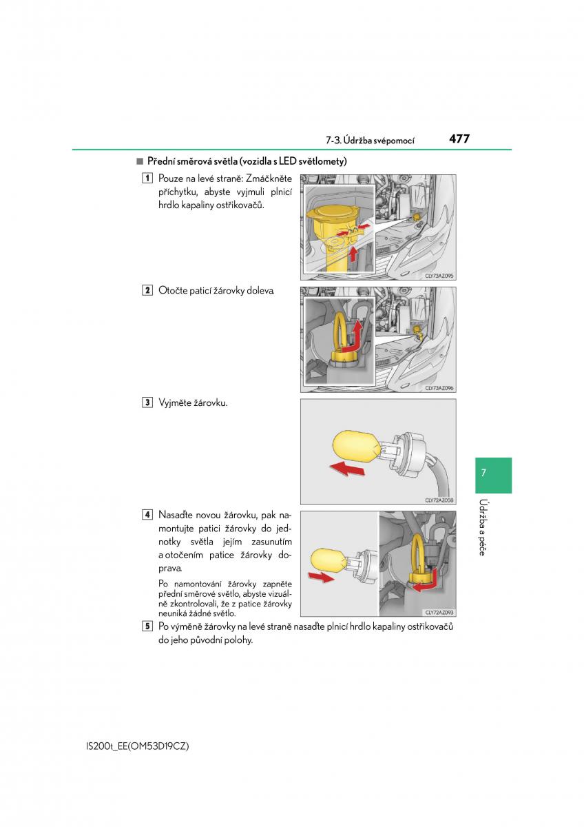 Lexus IS200t III 3 navod k obsludze / page 477