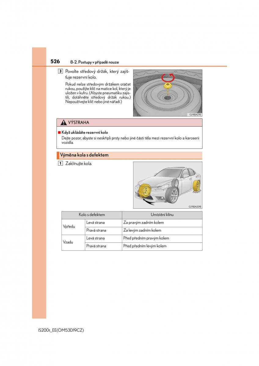 Lexus IS200t III 3 navod k obsludze / page 526