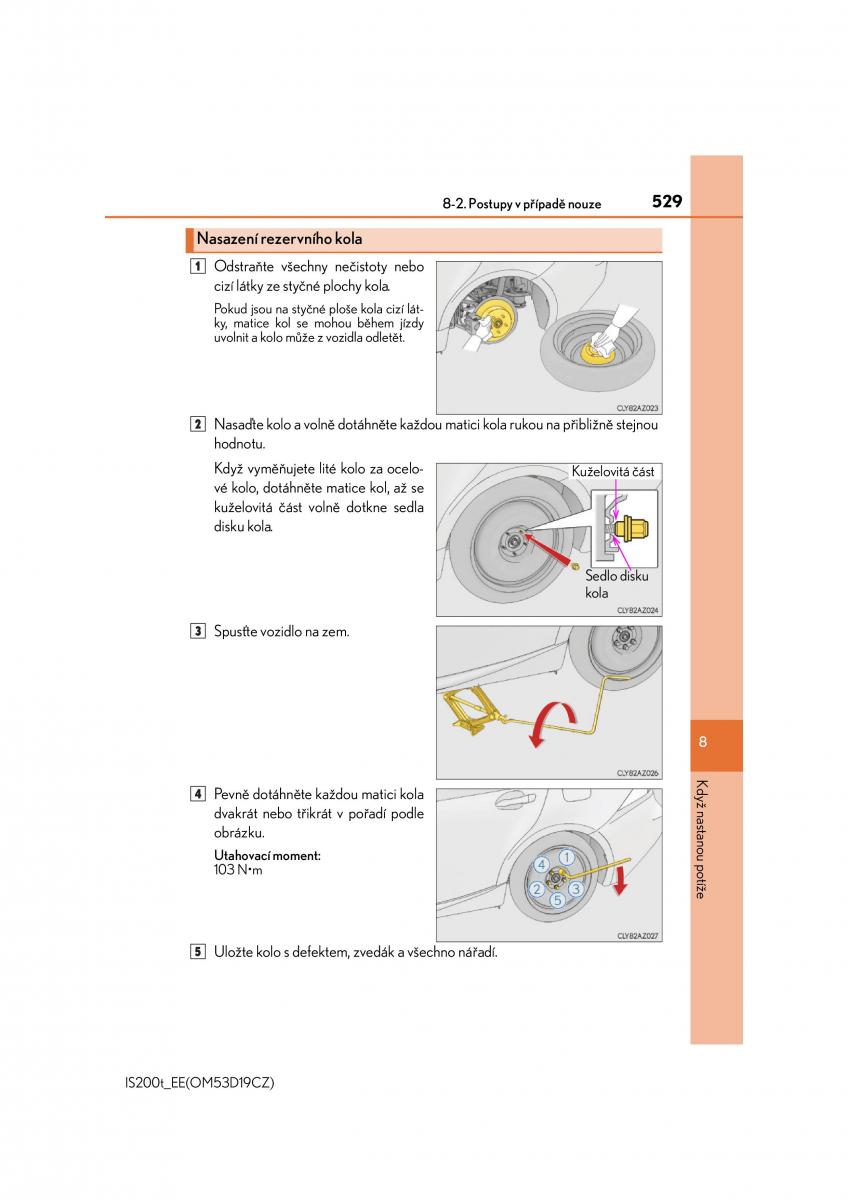 Lexus IS200t III 3 navod k obsludze / page 529