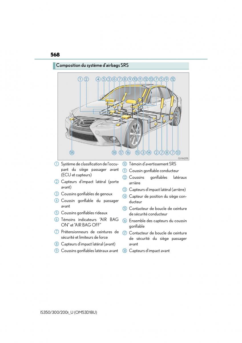 Lexus IS200t III 3 owners manual / page 568