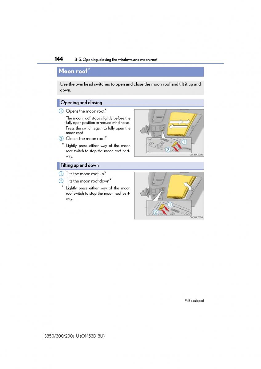 Lexus IS200t III 3 owners manual / page 144