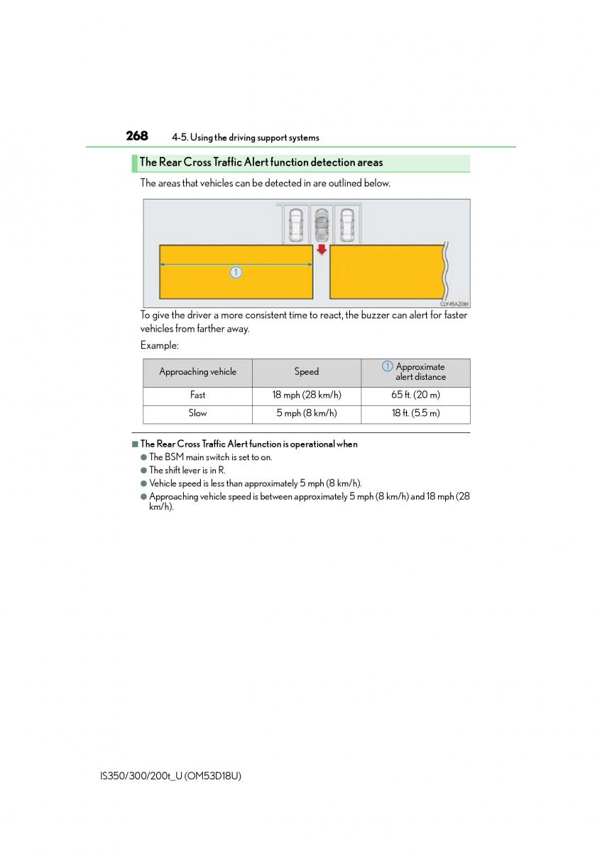 Lexus IS200t III 3 owners manual / page 268