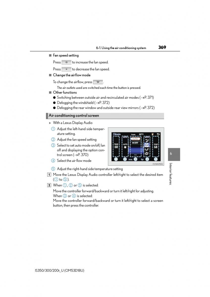 Lexus IS200t III 3 owners manual / page 369