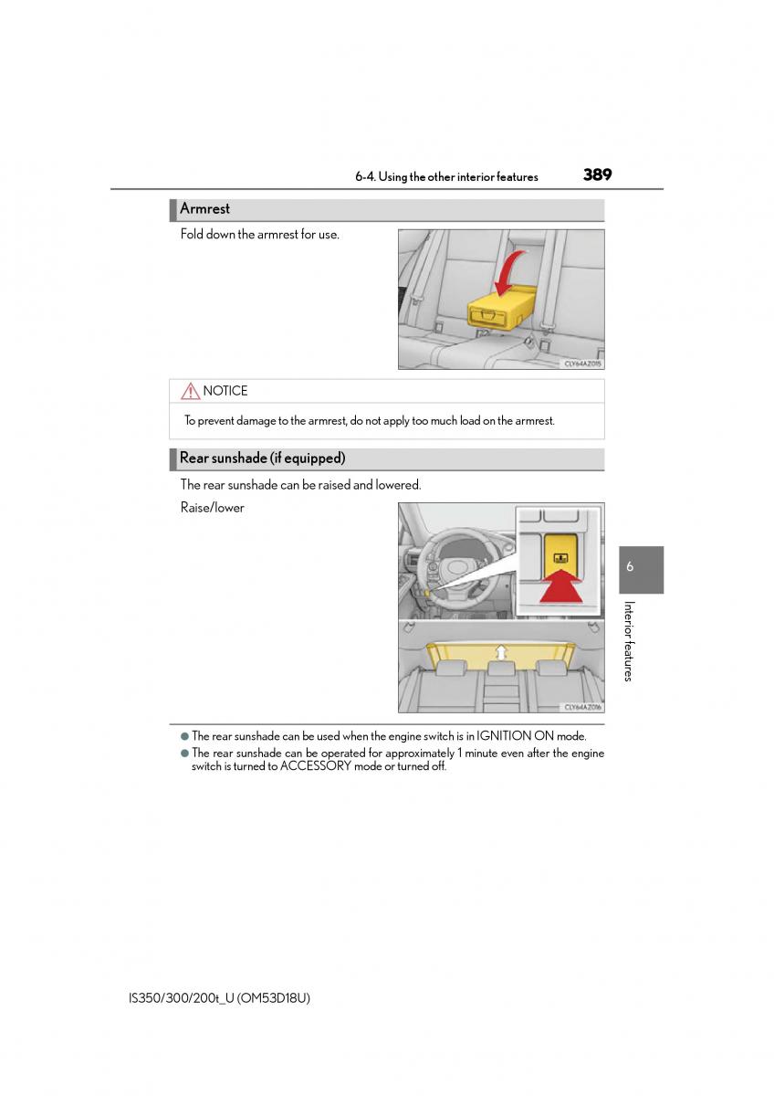 Lexus IS200t III 3 owners manual / page 389