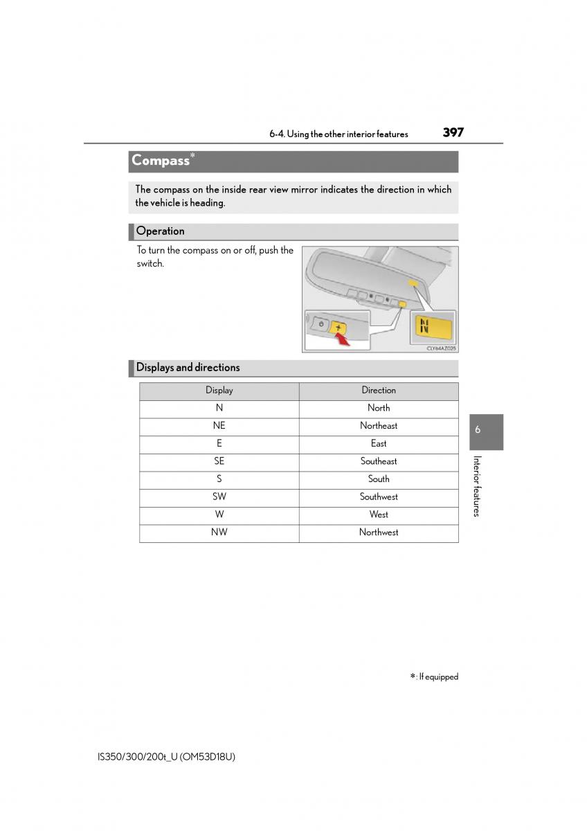 Lexus IS200t III 3 owners manual / page 397