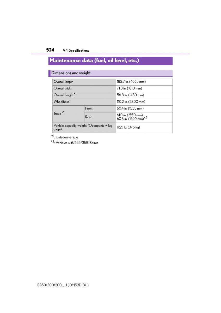 Lexus IS200t III 3 owners manual / page 524