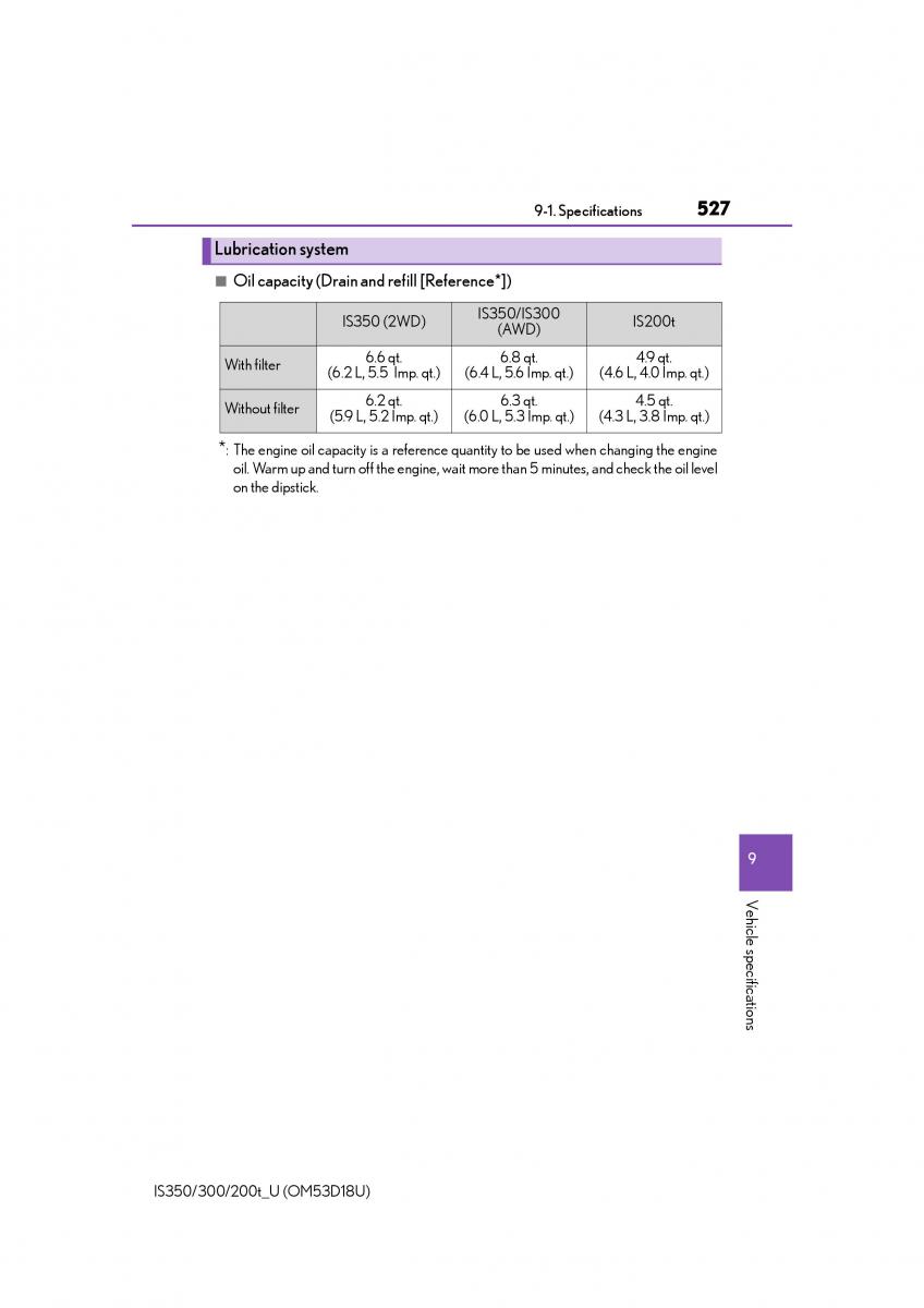 Lexus IS200t III 3 owners manual / page 527