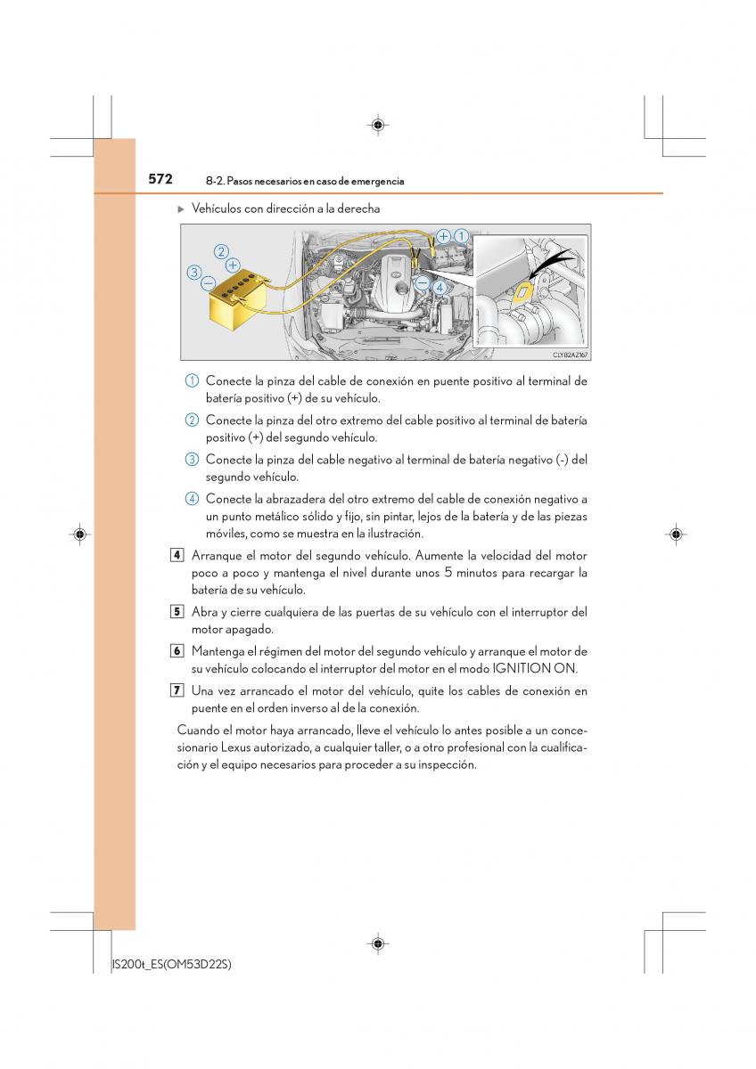 Lexus IS200t III 3 manual del propietario / page 572