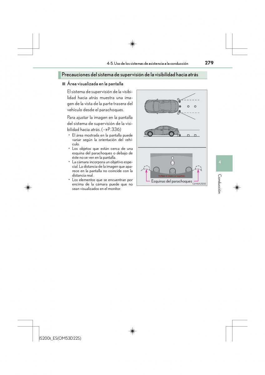 Lexus IS200t III 3 manual del propietario / page 279