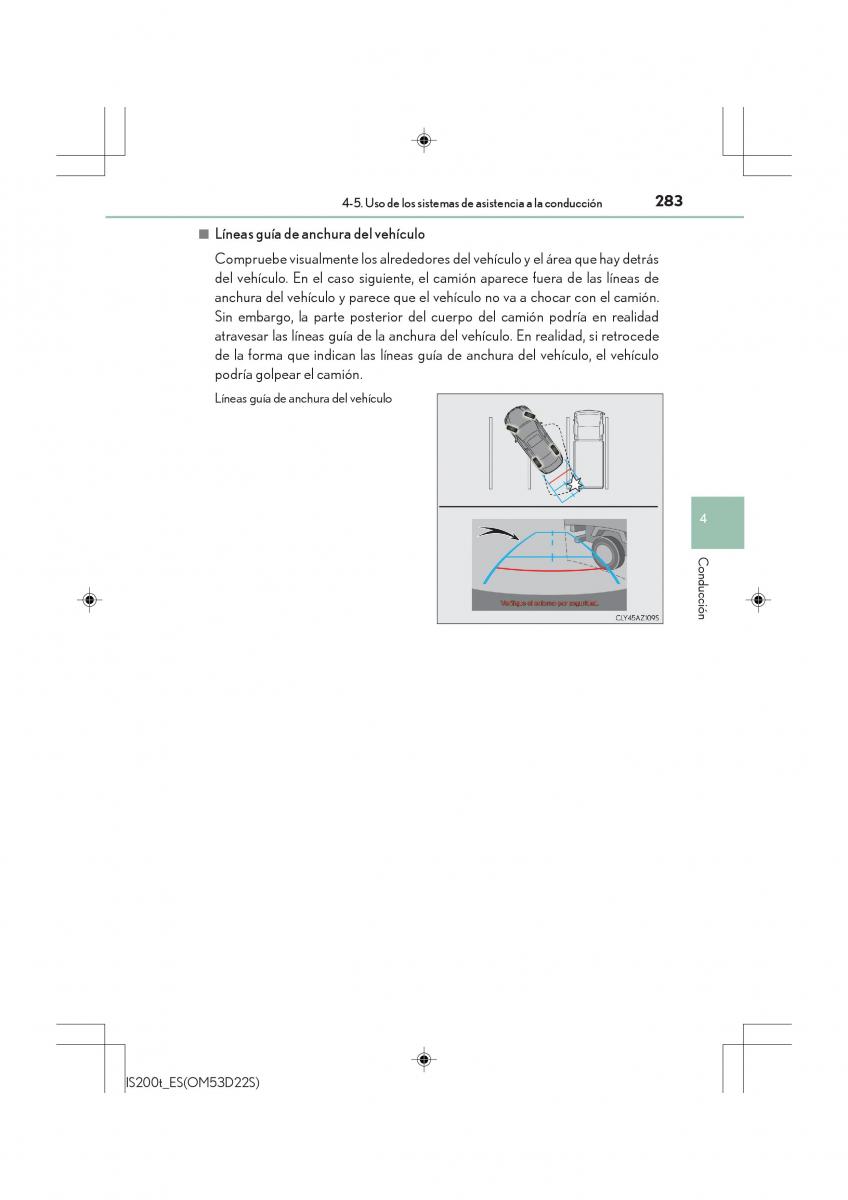 Lexus IS200t III 3 manual del propietario / page 283