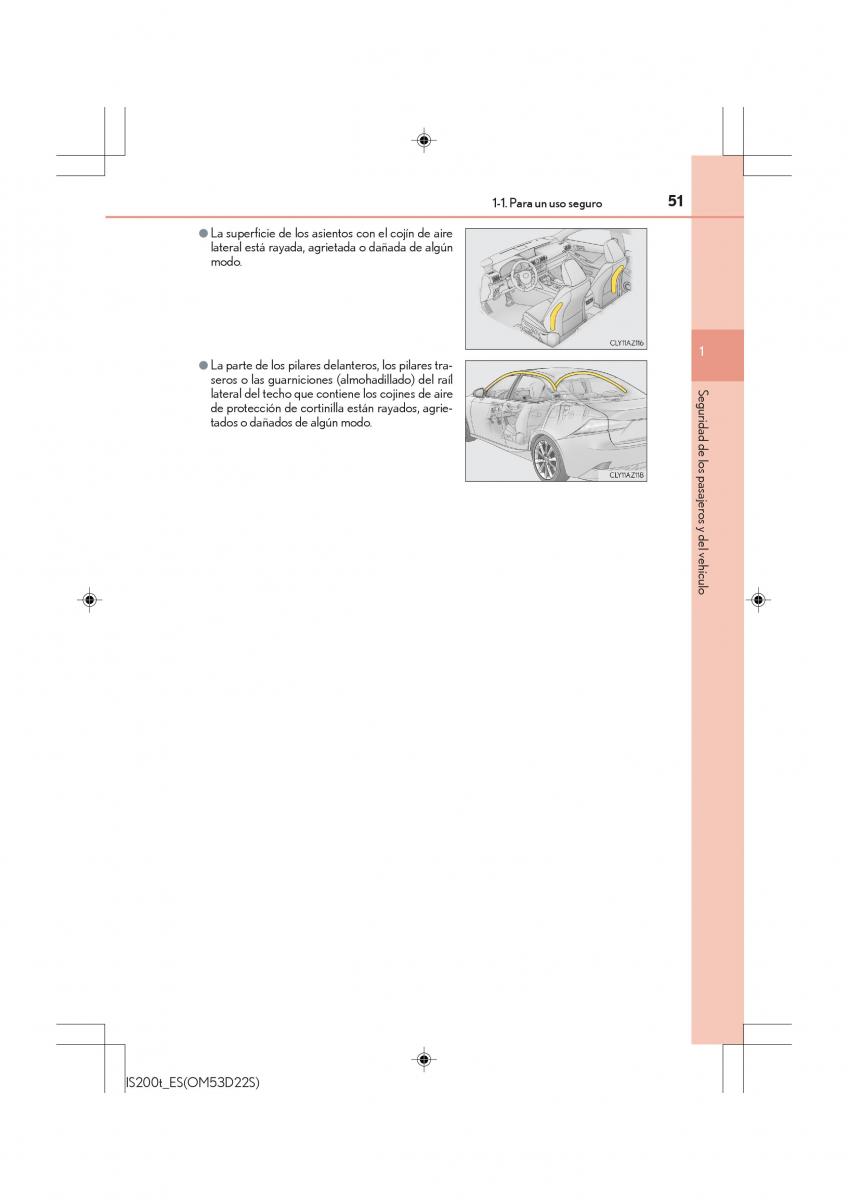 Lexus IS200t III 3 manual del propietario / page 51