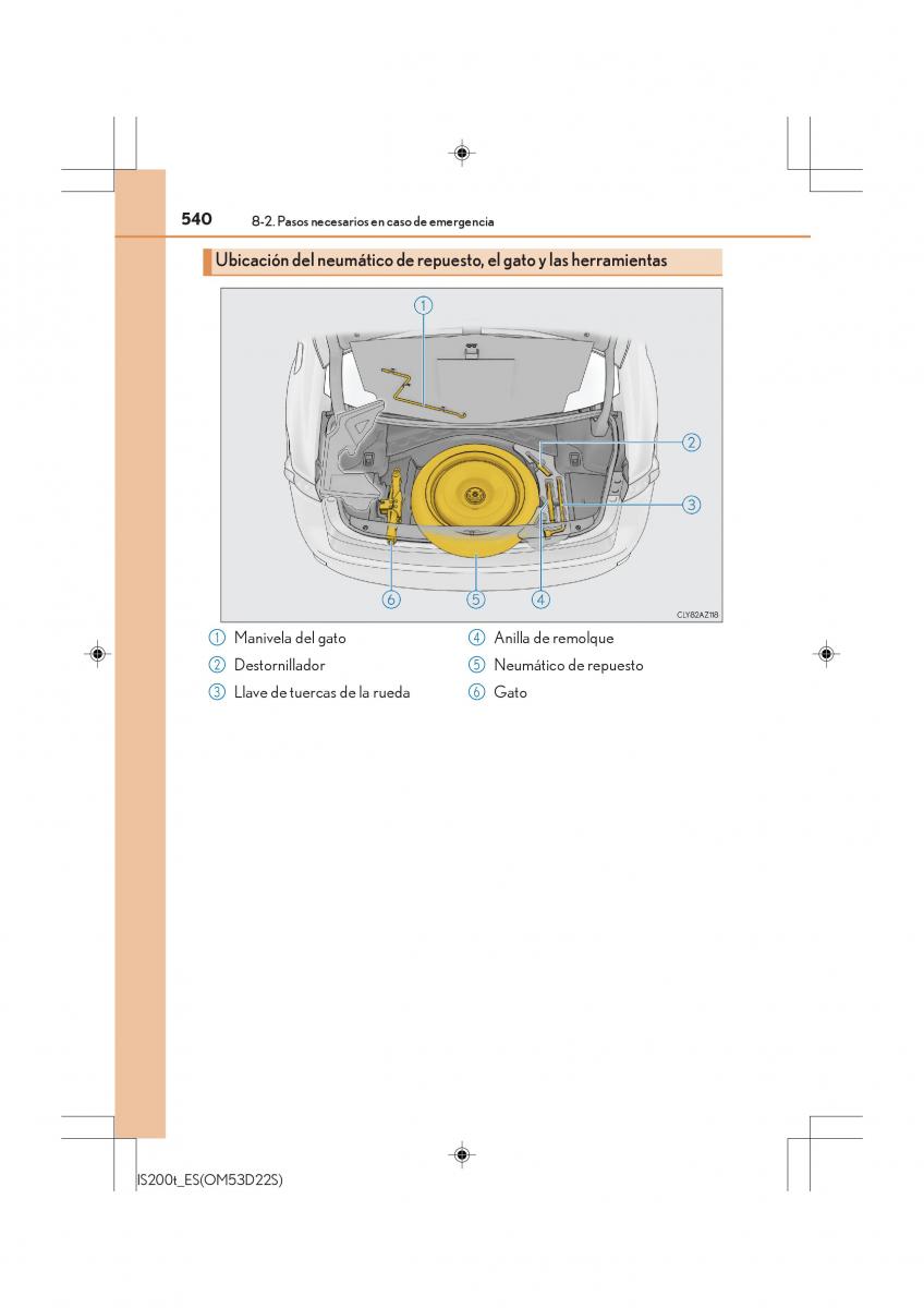 Lexus IS200t III 3 manual del propietario / page 540