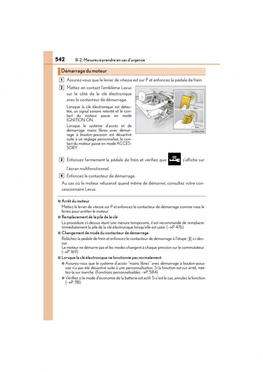 Lexus IS200t III 3 manuel du proprietaire / page 544