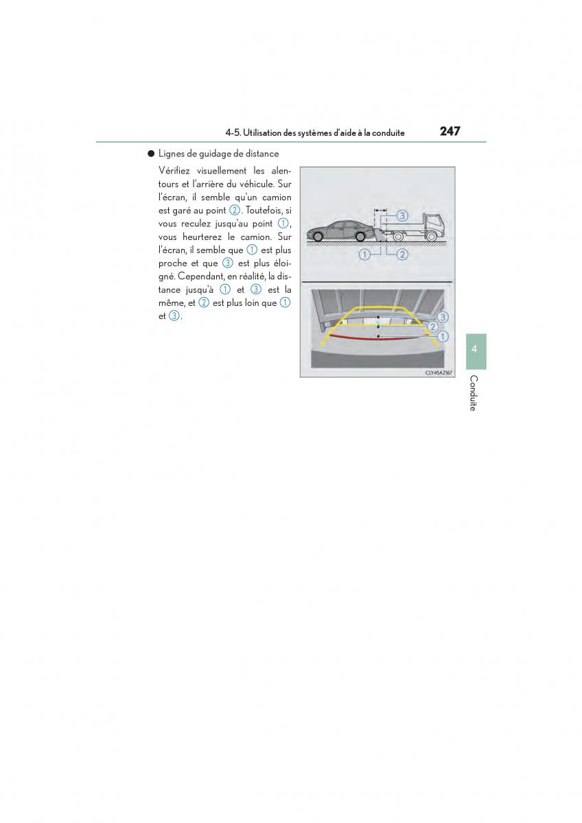 Lexus IS200t III 3 manuel du proprietaire / page 249