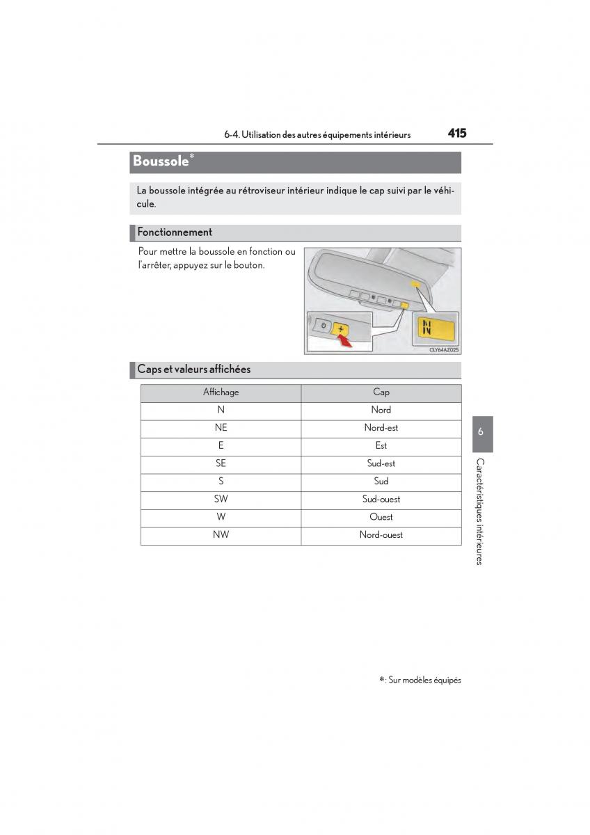 Lexus IS200t III 3 manuel du proprietaire / page 417