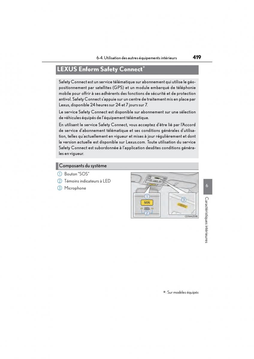 Lexus IS200t III 3 manuel du proprietaire / page 421