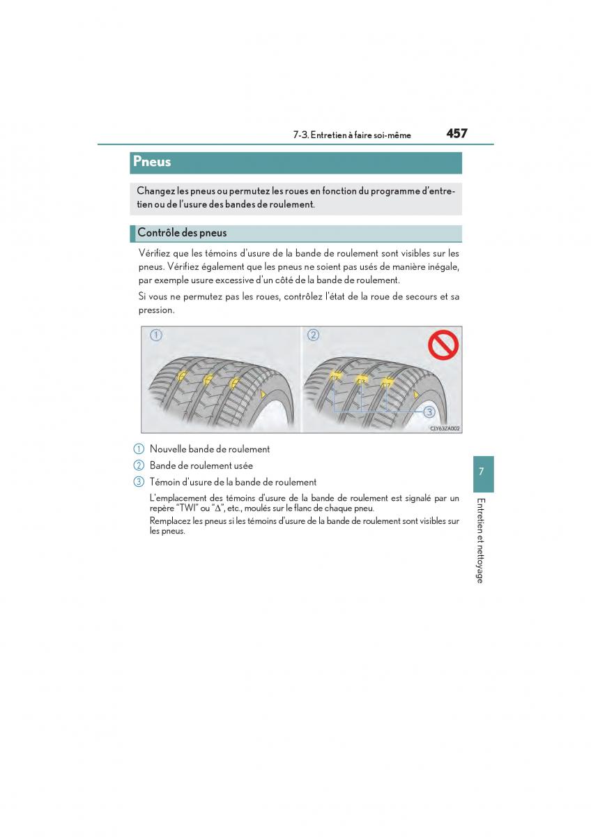 Lexus IS200t III 3 manuel du proprietaire / page 459