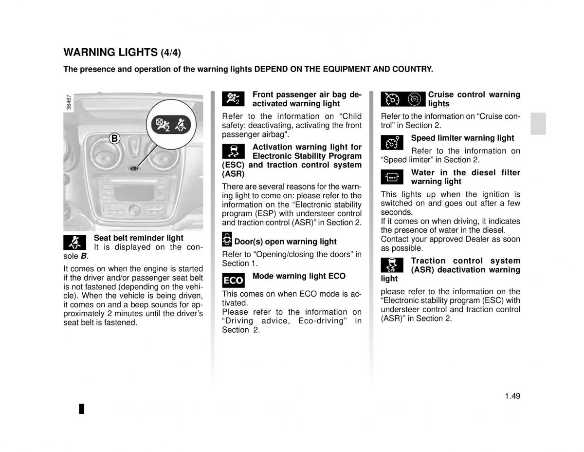 manual  Dacia Dokker owners manual / page 55