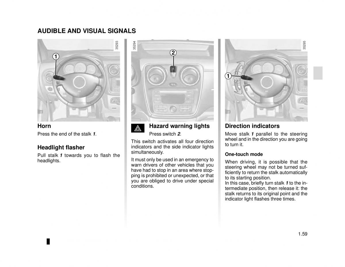 manual  Dacia Dokker owners manual / page 65