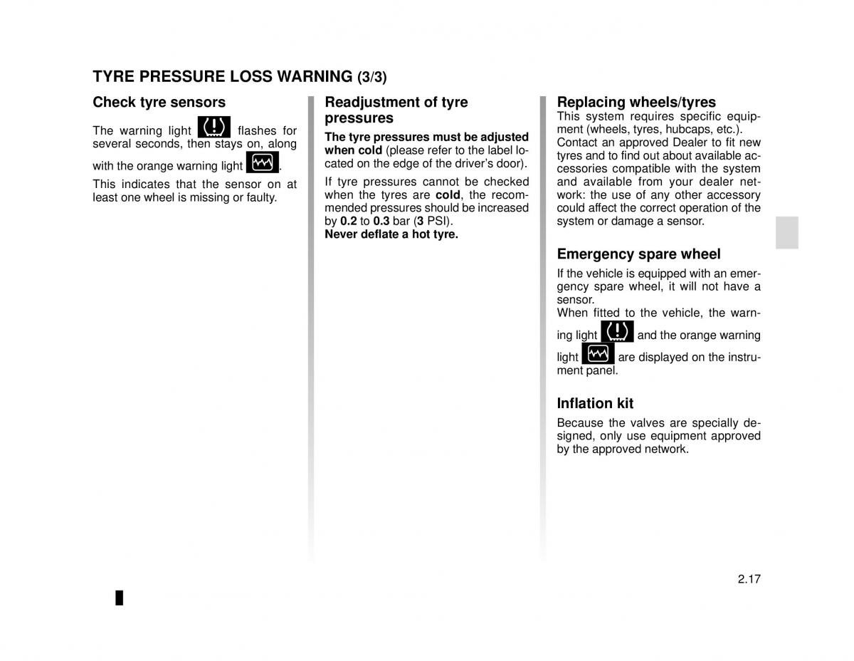 manual  Dacia Dokker owners manual / page 93