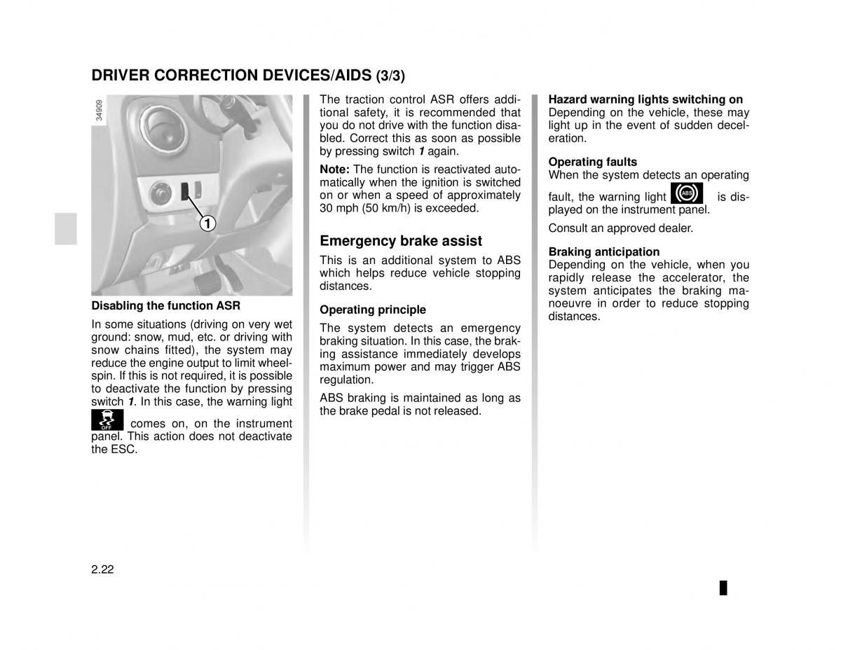 manual  Dacia Dokker owners manual / page 98