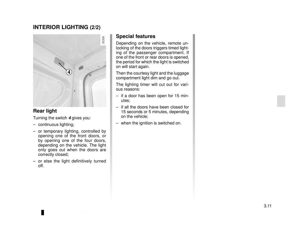 manual  Dacia Dokker owners manual / page 119