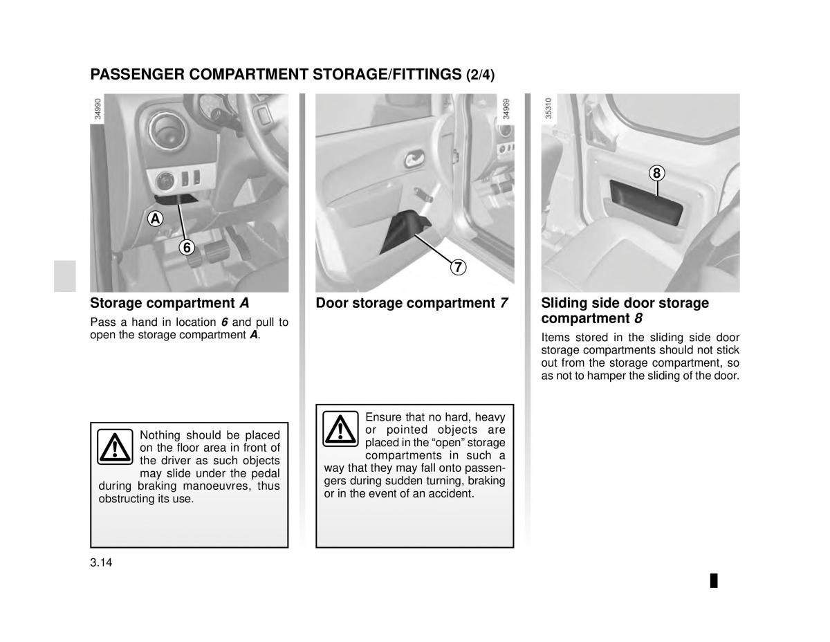 Dacia Dokker owners manual / page 122