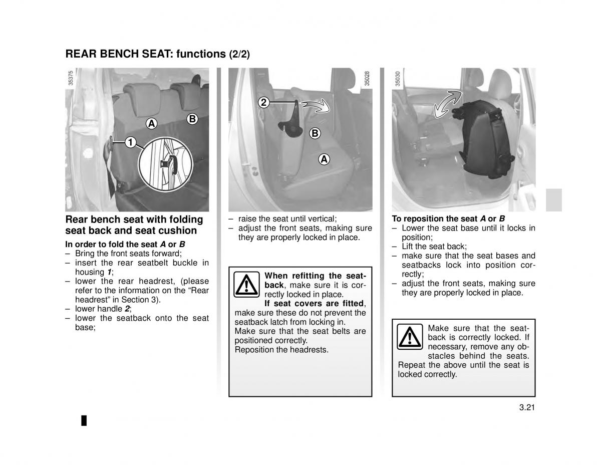 Dacia Dokker owners manual / page 129