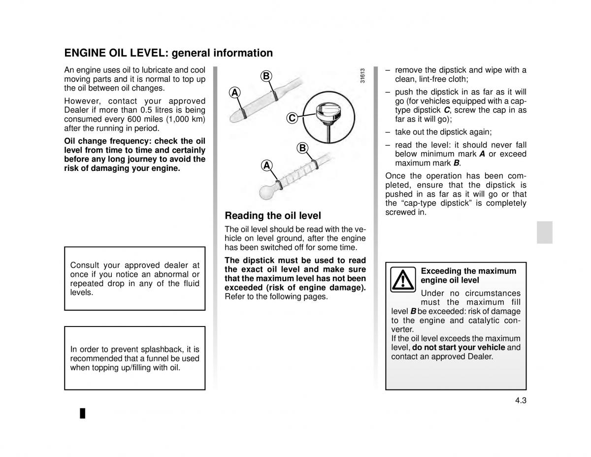 manual  Dacia Dokker owners manual / page 137