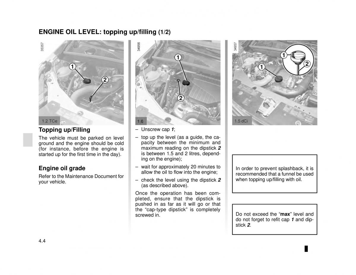 manual  Dacia Dokker owners manual / page 138