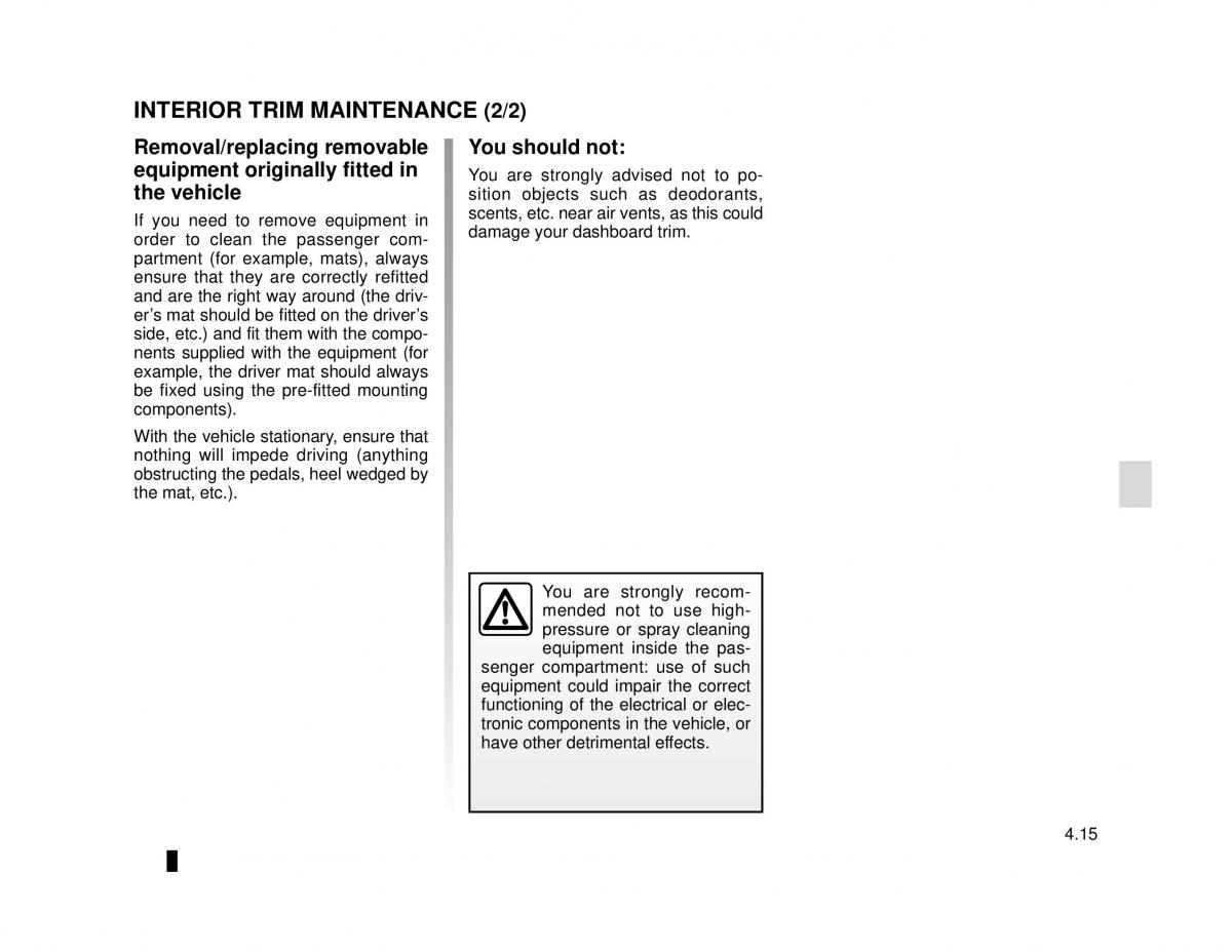 manual  Dacia Dokker owners manual / page 149