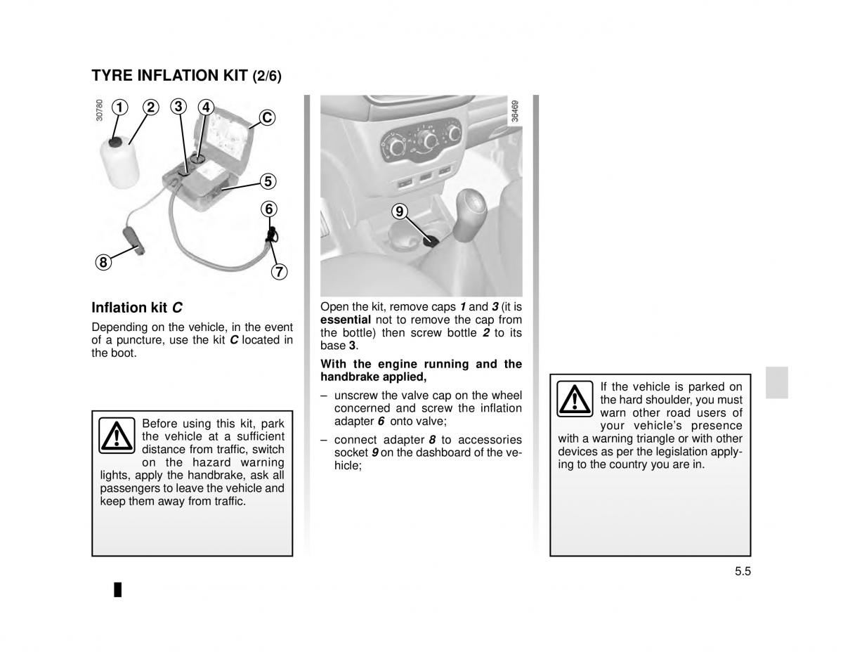 manual  Dacia Dokker owners manual / page 155