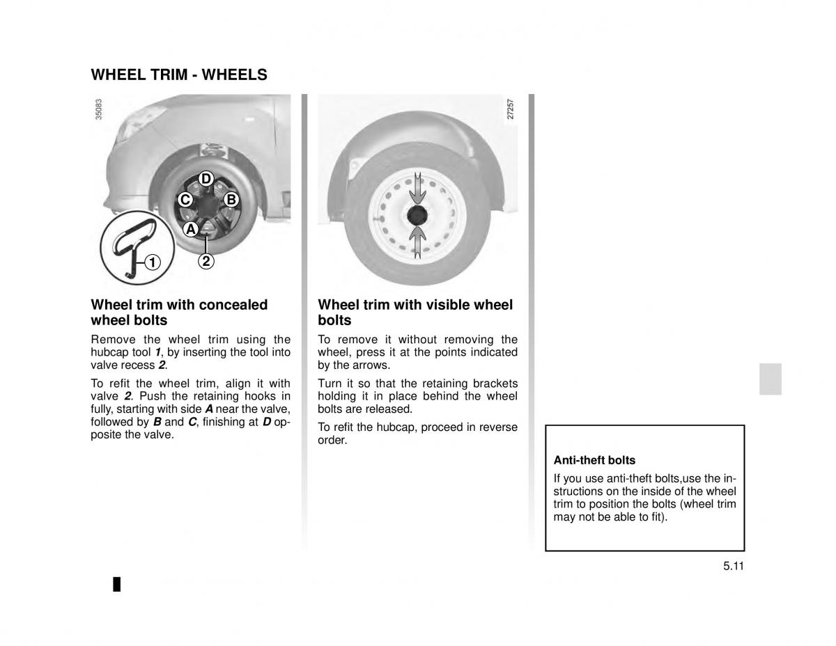 manual  Dacia Dokker owners manual / page 161