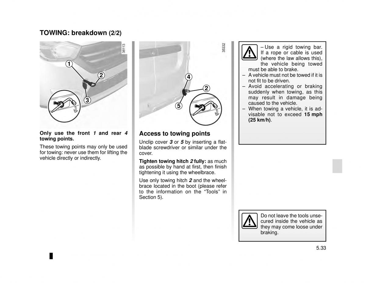 manual  Dacia Dokker owners manual / page 183