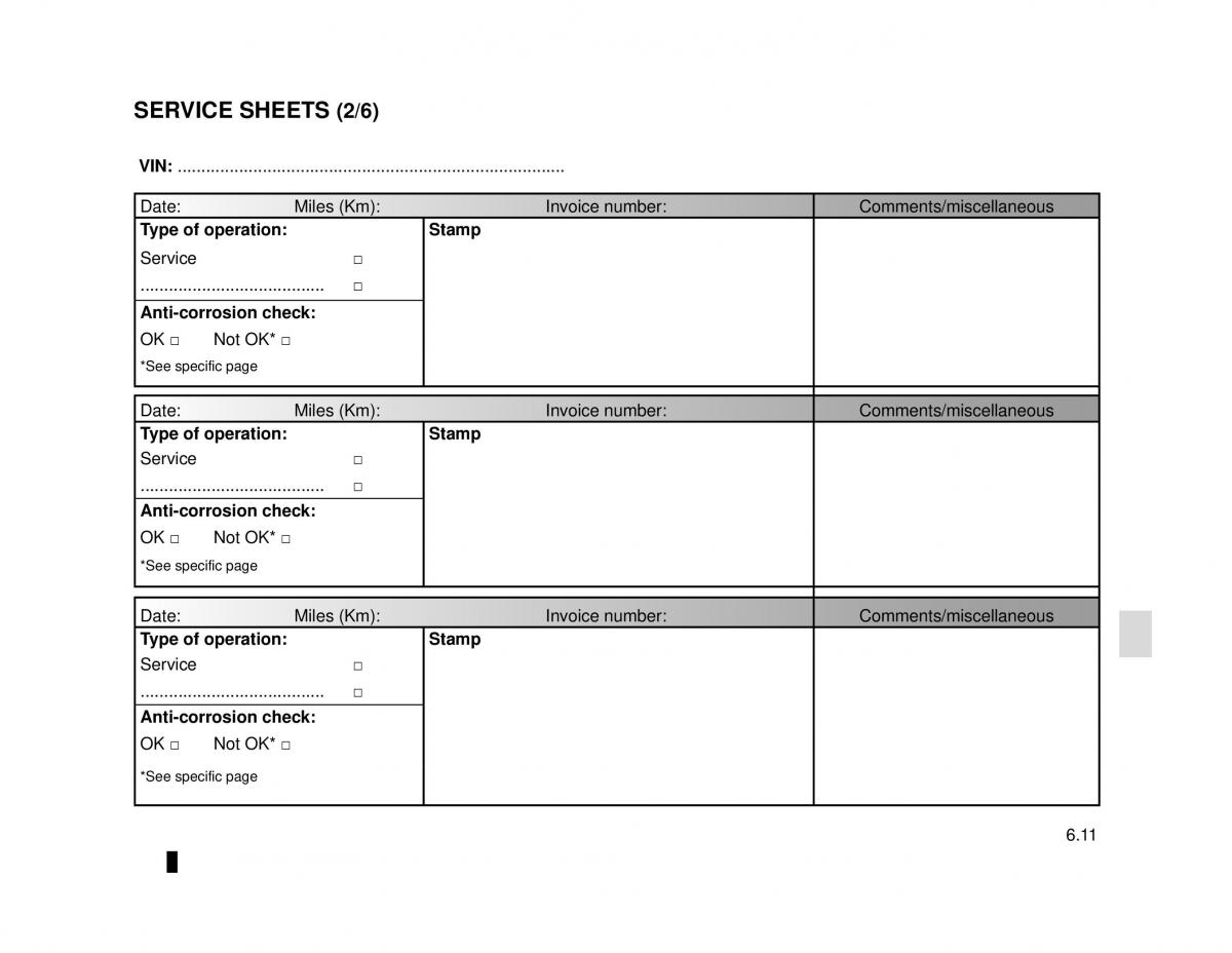 Dacia Dokker owners manual / page 201