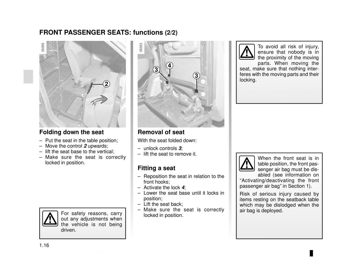 manual  Dacia Dokker owners manual / page 22