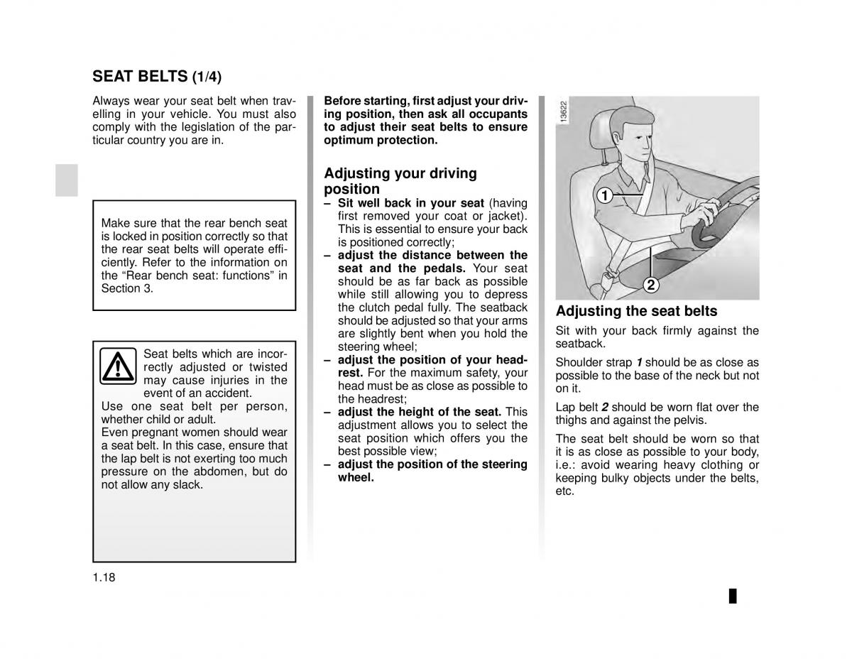 Dacia Dokker owners manual / page 24