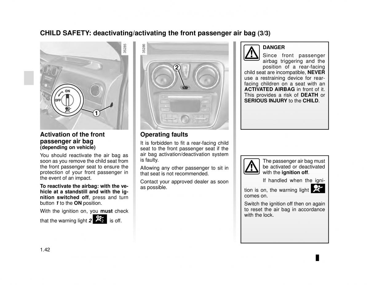 manual  Dacia Dokker owners manual / page 48