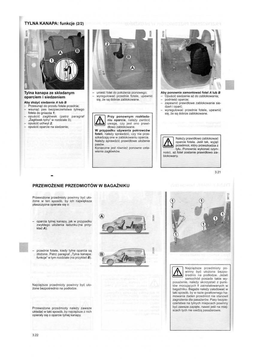 Dacia Dokker instrukcja obslugi / page 62