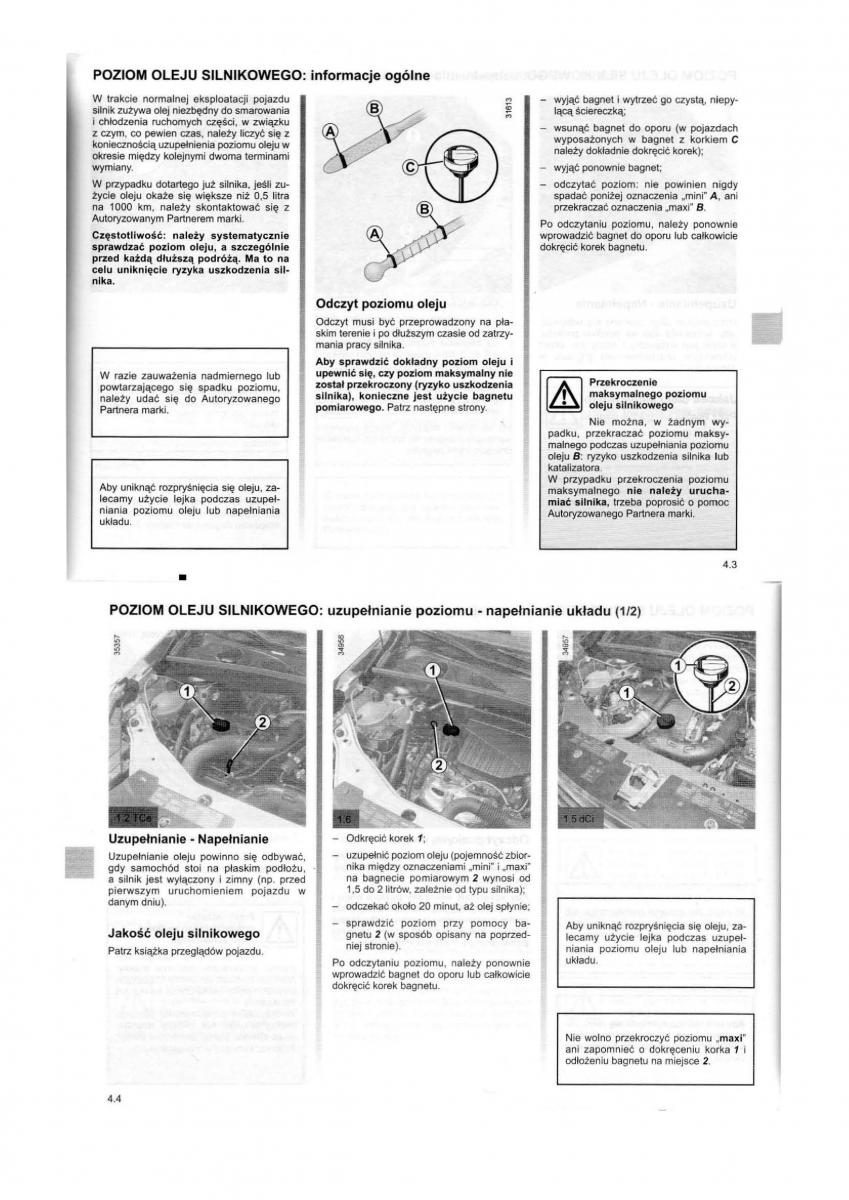 Dacia Dokker instrukcja obslugi / page 66