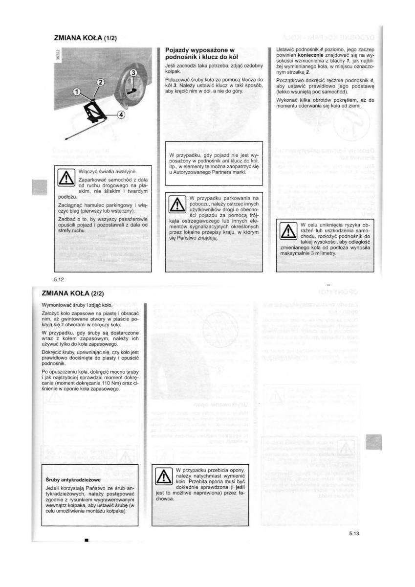 Dacia Dokker instrukcja obslugi / page 78